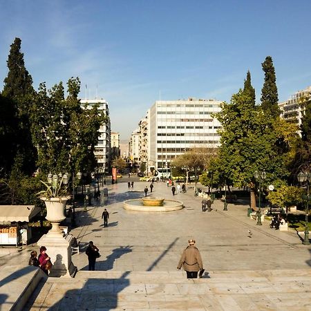 Athens Stylish Studio In Front Of Syntagma Metro Stop For 2 Экстерьер фото