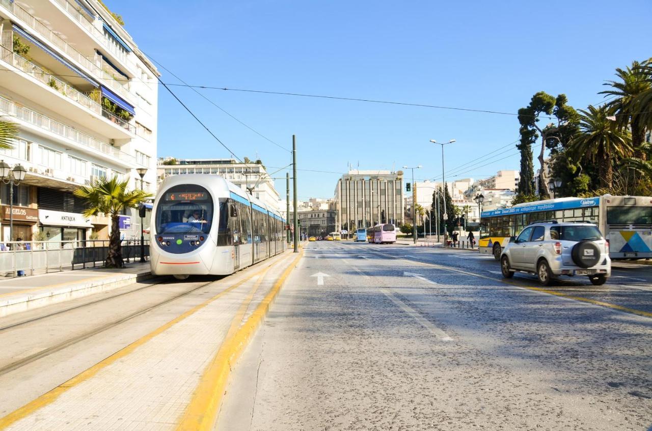 Athens Stylish Studio In Front Of Syntagma Metro Stop For 2 Экстерьер фото