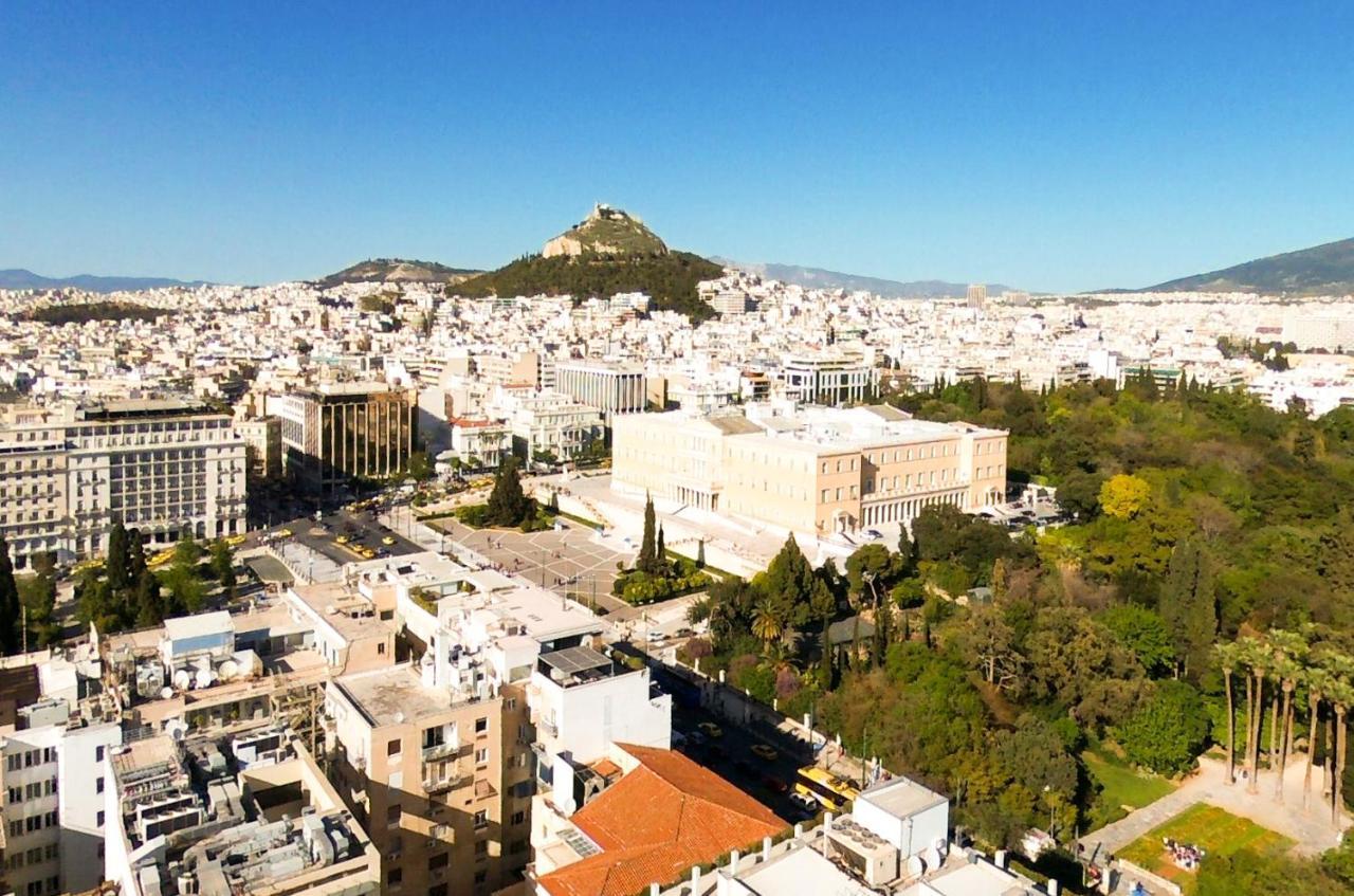 Athens Stylish Studio In Front Of Syntagma Metro Stop For 2 Экстерьер фото
